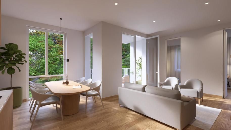 urbanes Wohnen im Grünen