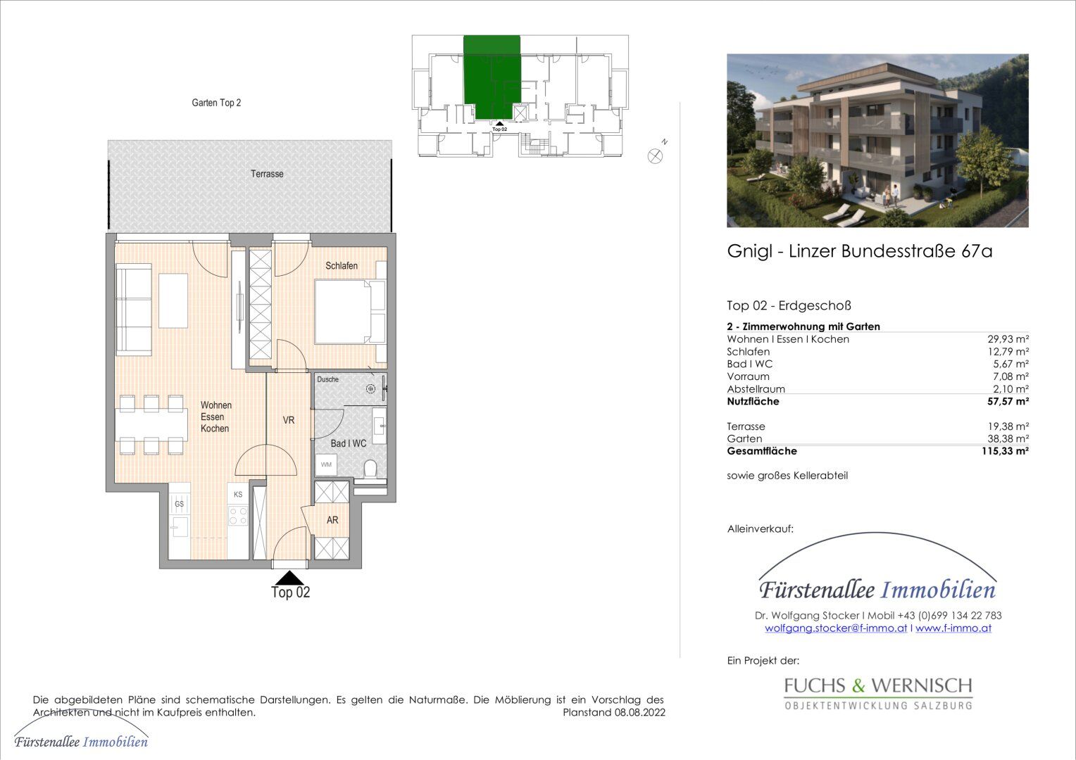 Wohnung – Salzburg - Ansicht 3