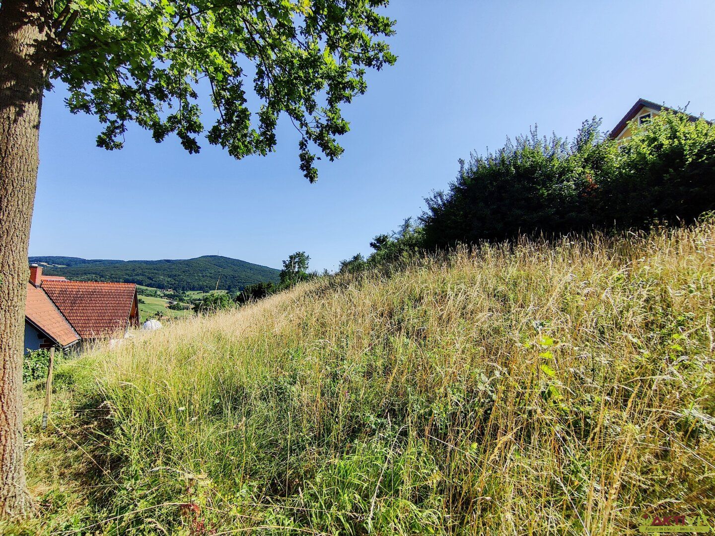 Attraktiver Baugrund mit 1.860 m² Bauland und Projekt für Mehrfamilienhaus.