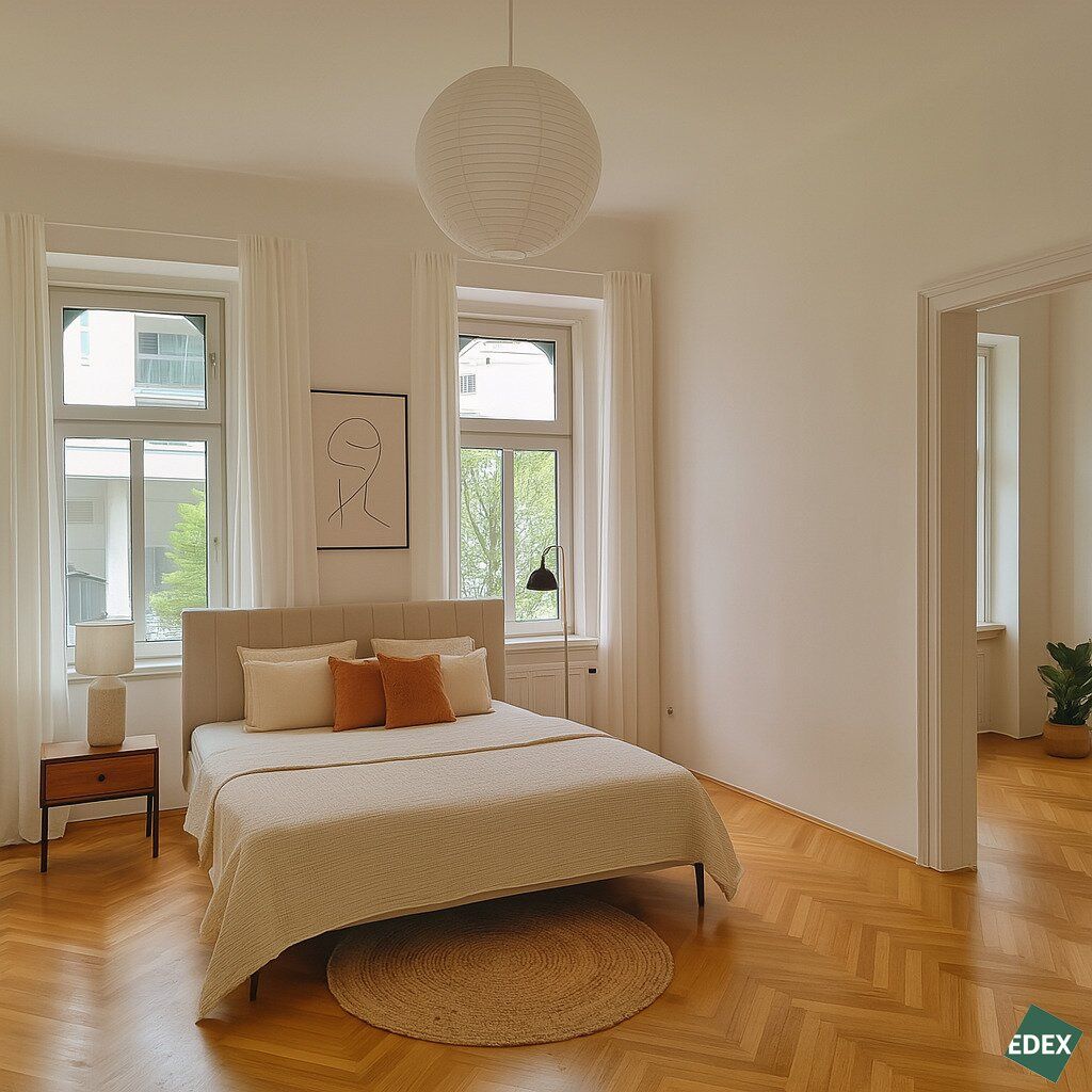 Schöne 2-Zimmer-Altbau-Wohnung mit Balkonmöglichkeit