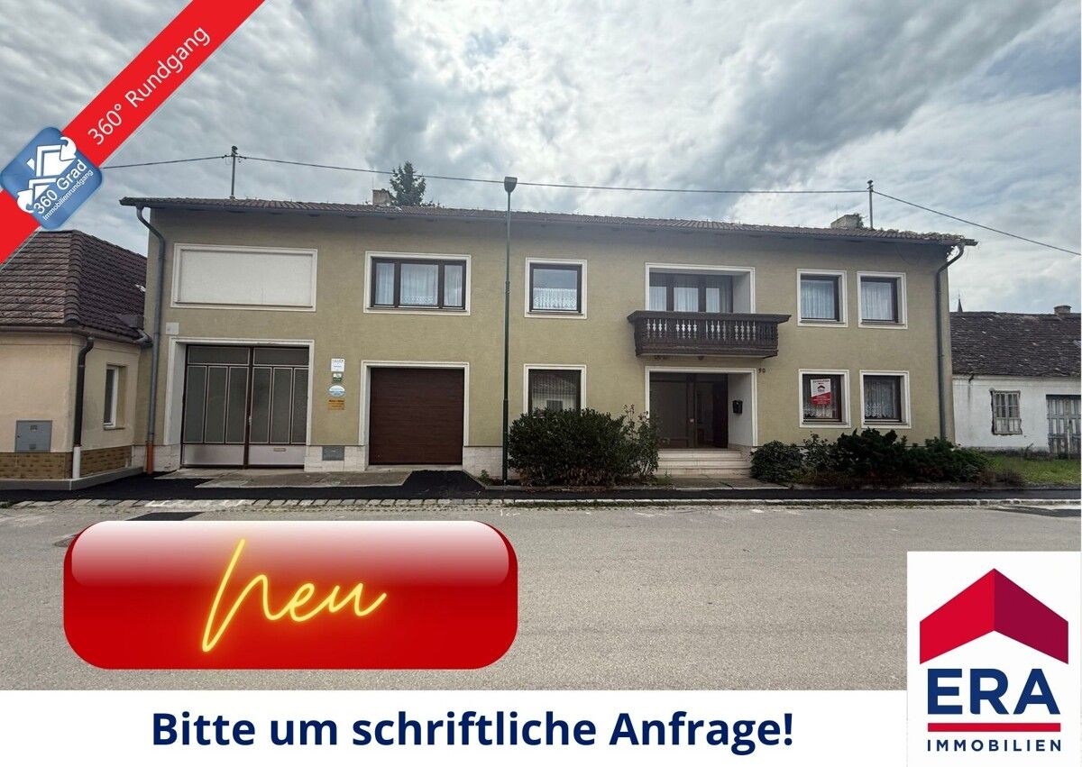 Wetzelsdorf- Weinviertler Winzerhof mit großem Wohn- & Lagerpotenzial - auch für Anleger interessant
