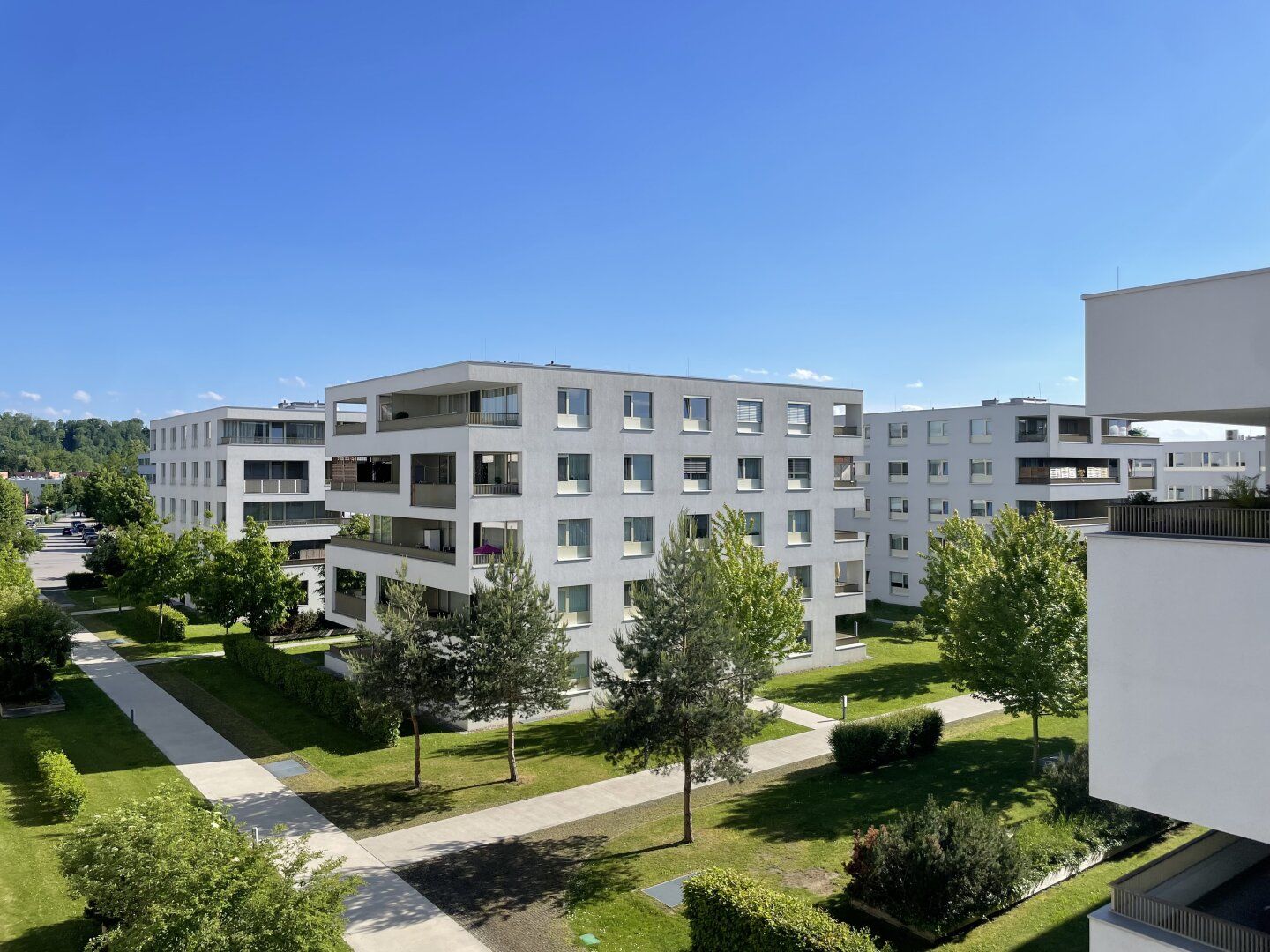 Vermietete Stadtwohnung mit großzügiger Loggia, Klimaanlage & Tiefgaragenplatz in Wels-Lichtenegg