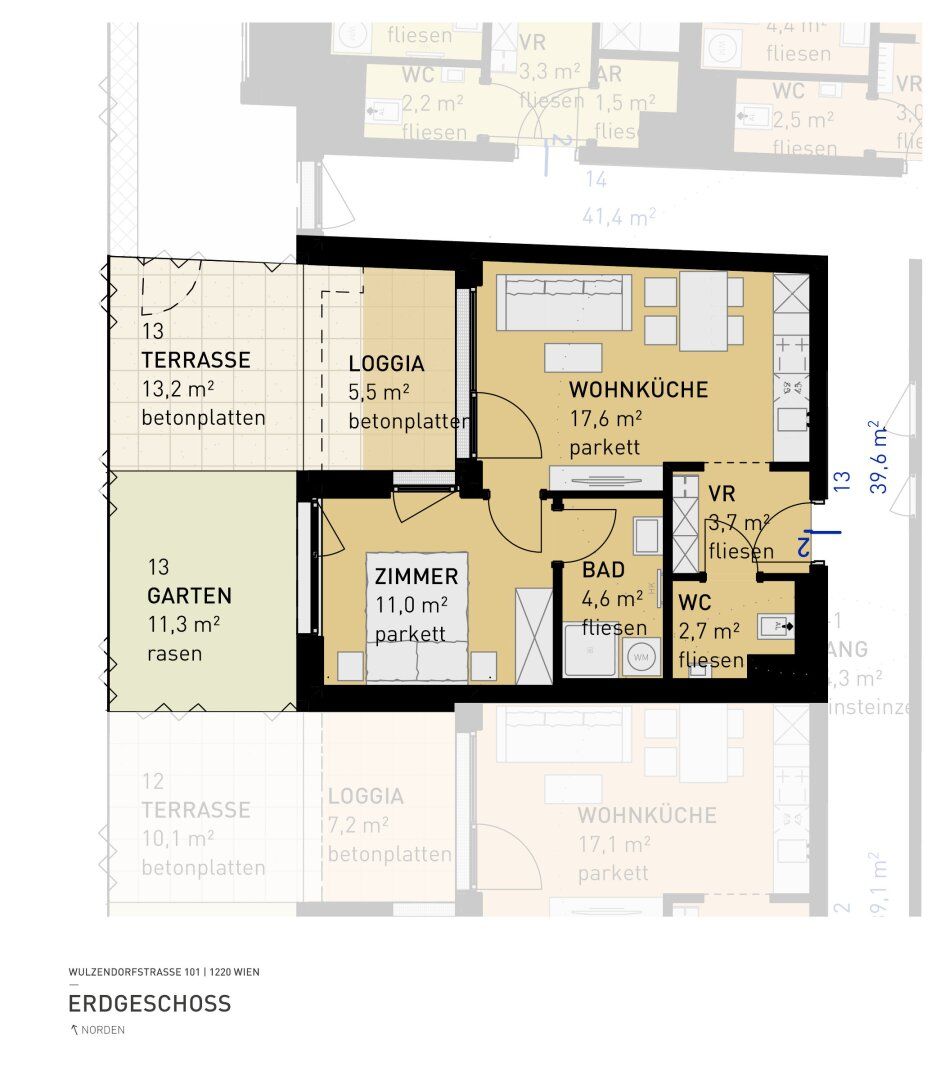Wohnung – Wien, Seestadt, Aspern - Mehr