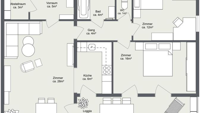 2D Floor Plan