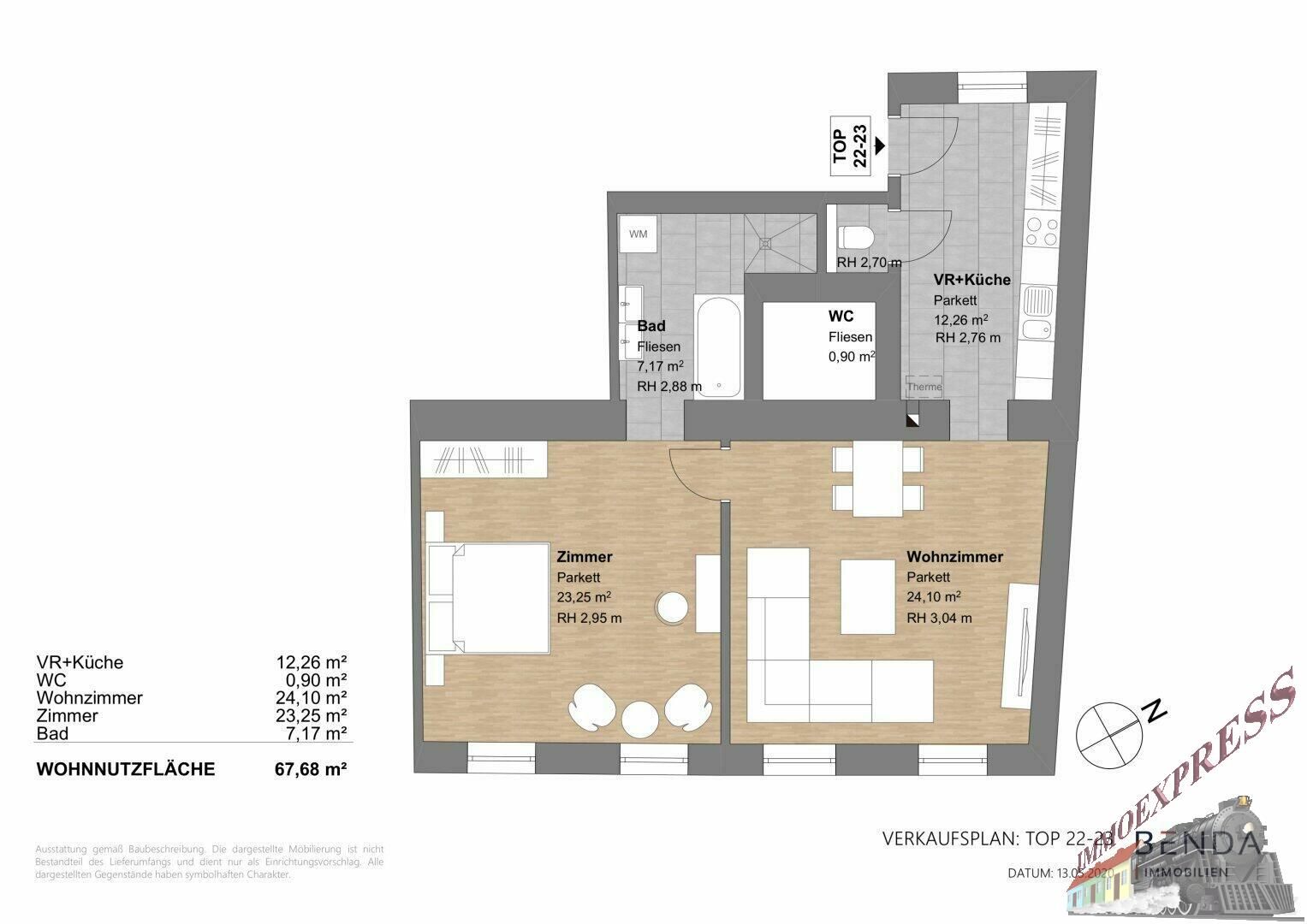 Gemütliches Wohnen in begehrter Lage - 2,5-Zimmer Wohnung in Leberstraße, 1110 Wien - Visning 4
