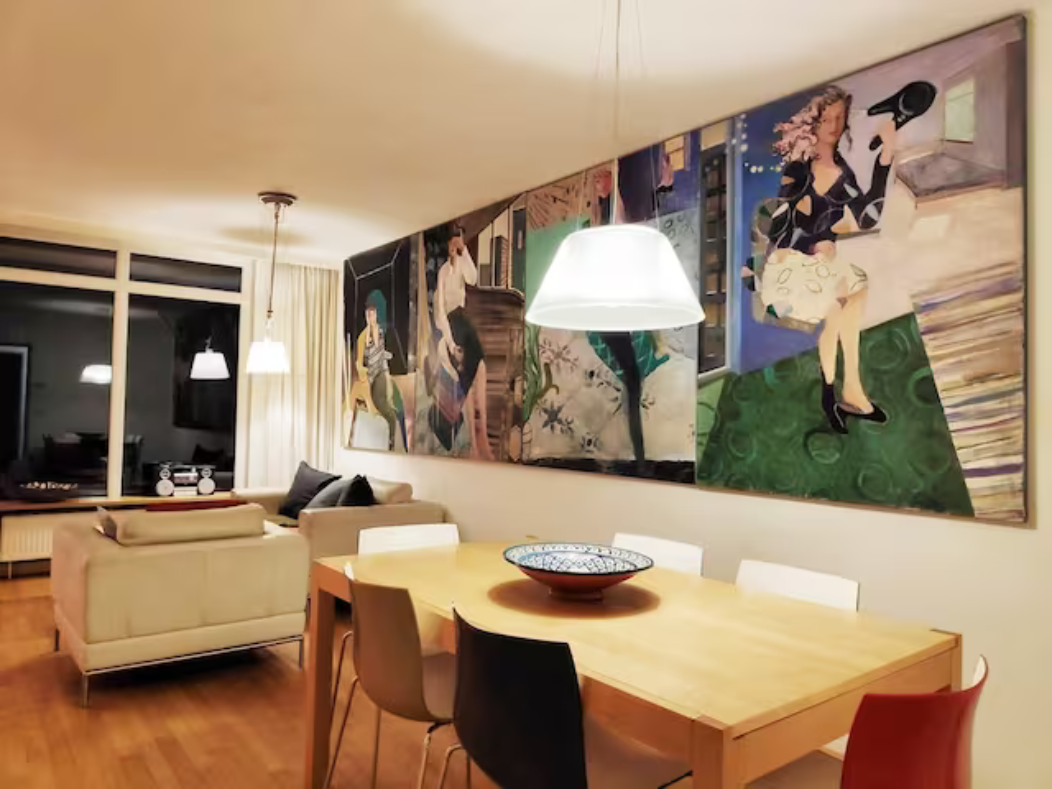 Möblierte Wohnung mit zwei Gärten im 8. Bezirk