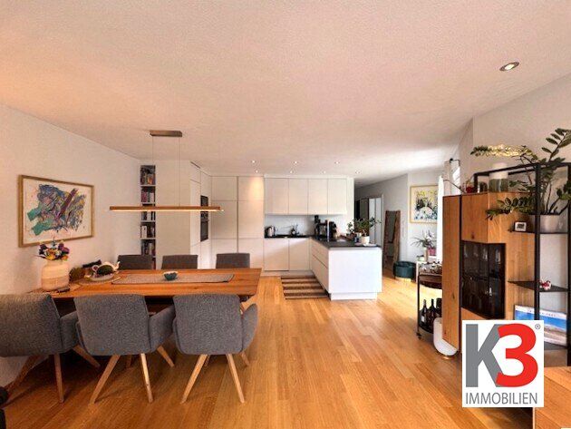 K3! - Traumhafte Gartenwohnung in exklusiver, ruhiger Salzburger Stadtlage inklusive Tiefgaragenplatz!