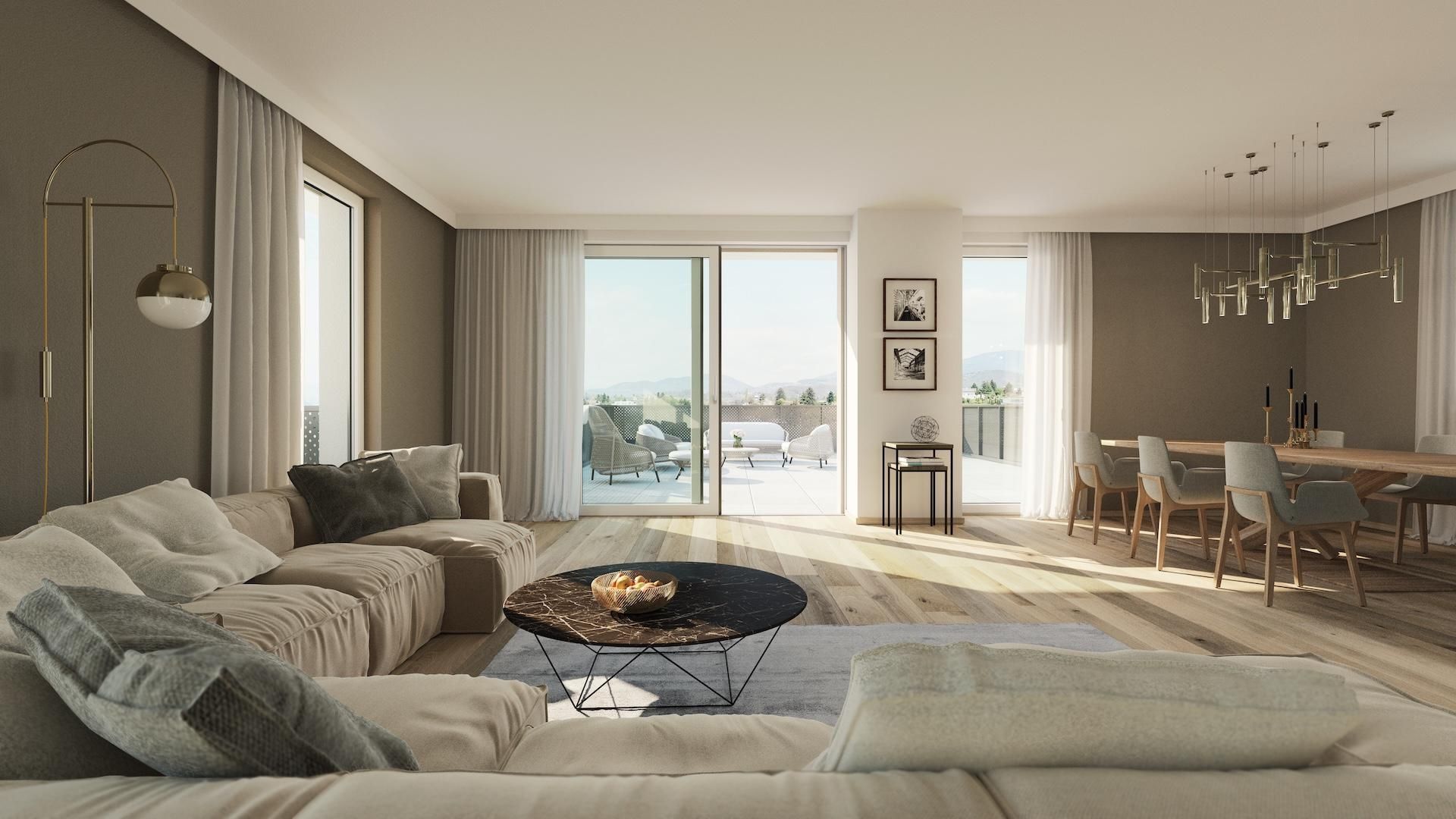 Stilvolles Wohnen in Toplage mit individuellem Panorama Pur!