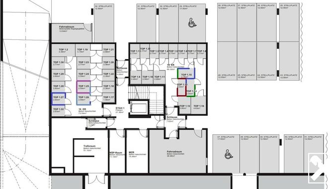 Plan Garage + ER