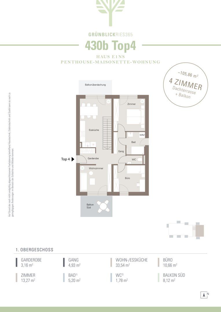 Wohnung – Graz, Katastralgemeinde Geidorf, Geidorf - Ansicht 5