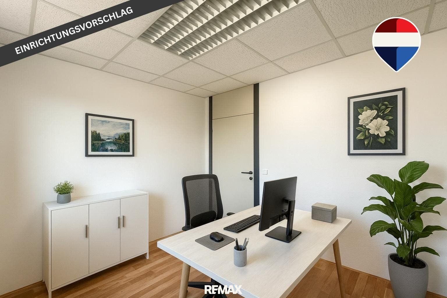 Bürofläche mit Klimaanlage und PKW-Stellplätze!
