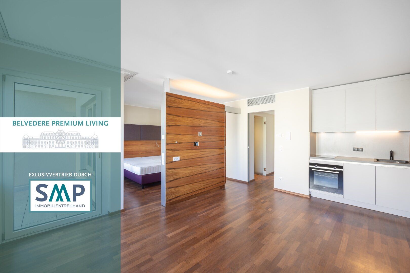Belvedere Premium Living: 2-Zi. Whg. & Loggia