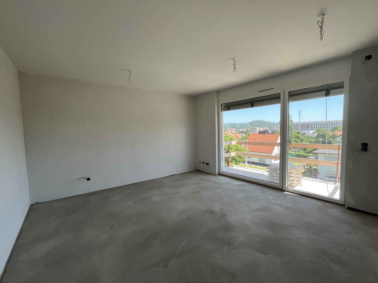 Ideal aufgeteilte 2-Zimmer-Neubauwohnung mit großem Balkon - nahe der FH Joanneum - Provisionsfrei