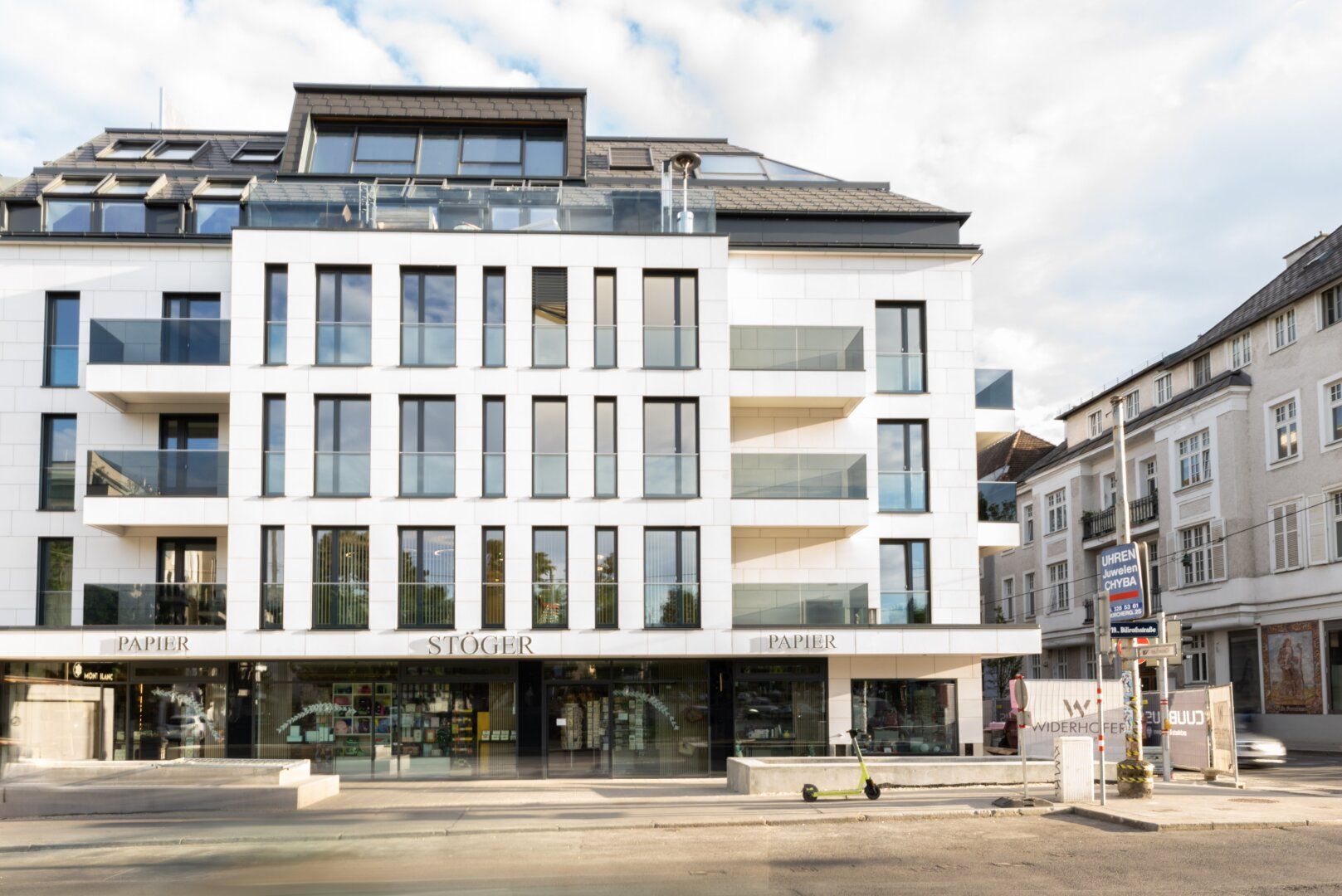 Wohnen am besten Eck im 19ten - Modernes Apartment mit Balkon & Garage