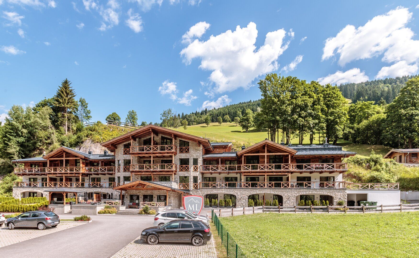 Avenida Mountain Lodges Saalbach | Studio Suite mit Terrasse/kleiner Garten - Ansicht 2