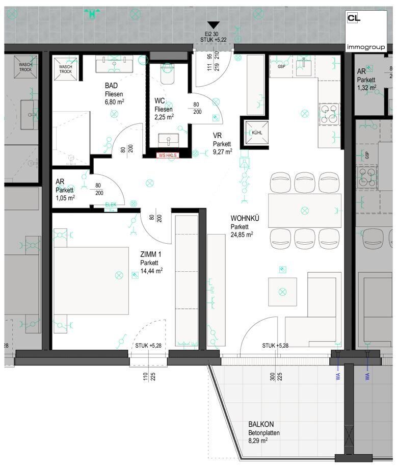 Wohnung – Ibm - Ansicht 2