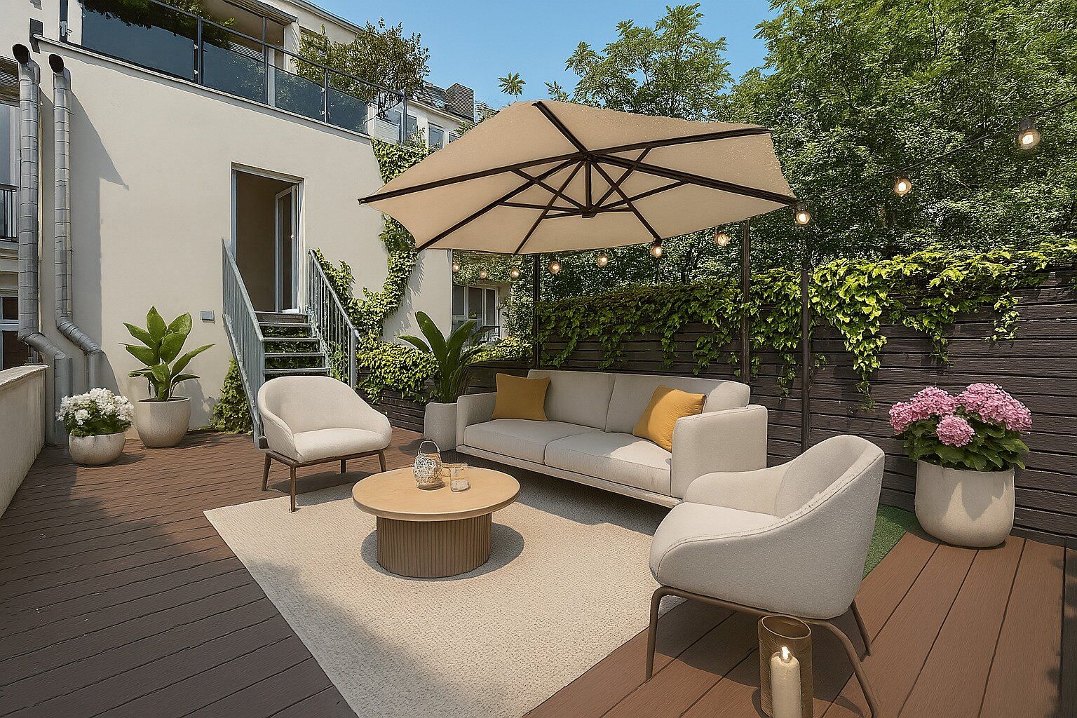 Stilvolle Altbauwohnung mit herrlicher Terrasse & Loggia - in Toplage direkt beim Naschmarkt