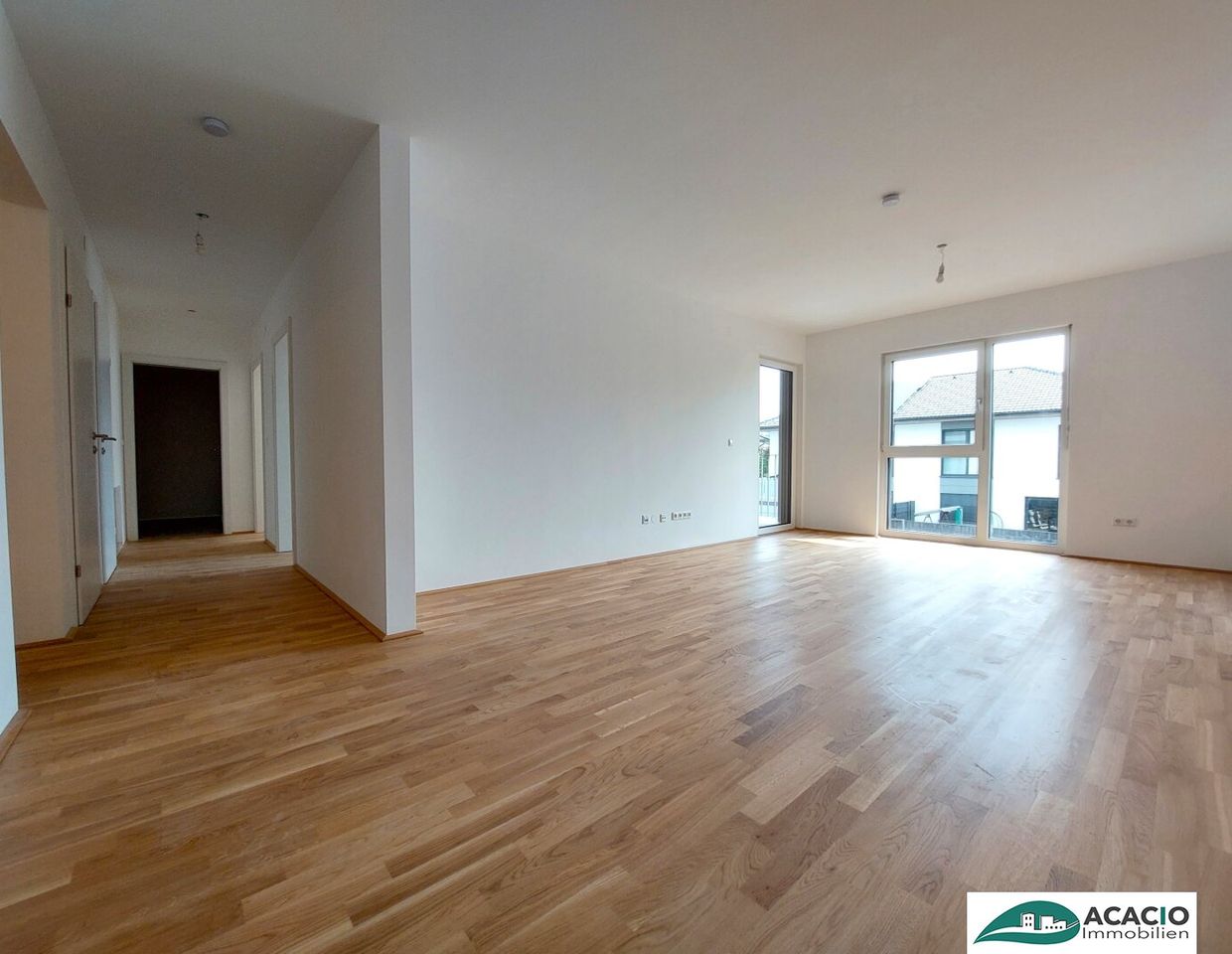wunderschöne 3-Zimmer-Wohnung mit Loggia - KLIMAAKTIV Gold ausgezeichneter Neubau - keine Provision für den Käufer - Nähe St. Pölten - leistbares Eigentum!