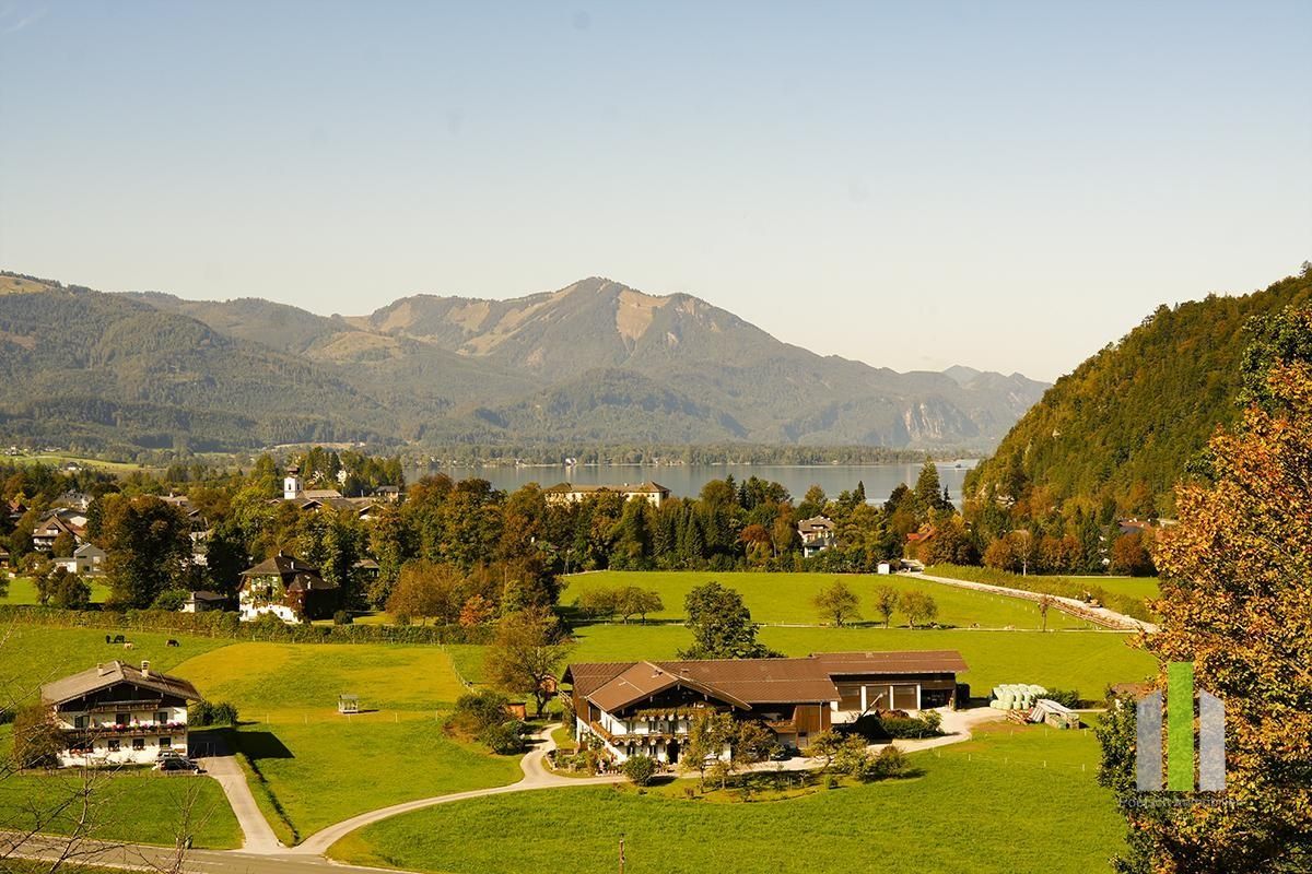 Zweitwohnsitz oder Hauptwohnsitz mit Blick auf den Wolfgangsee