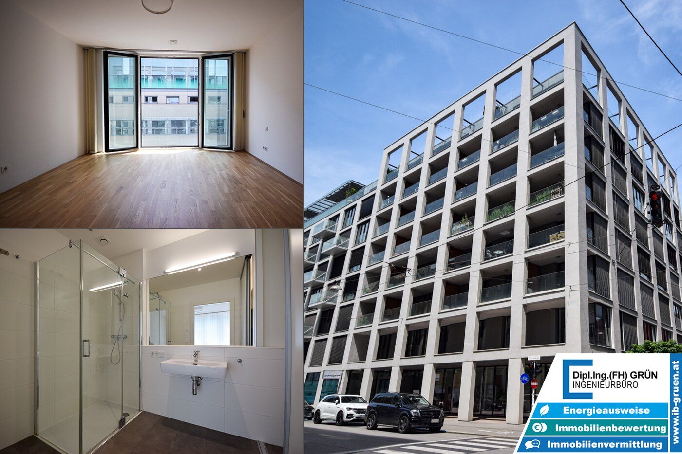 Exklusive 2-Zimmer-Architektenwohnung in TOP-Lage, neben LUX-Tower - 270m zum Hauptbahnhof