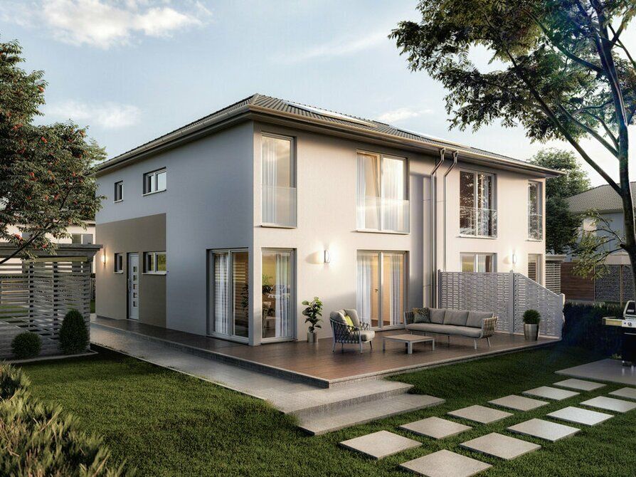 Neubau Doppelhaushälfte in massiver Bauweise in Tulfes