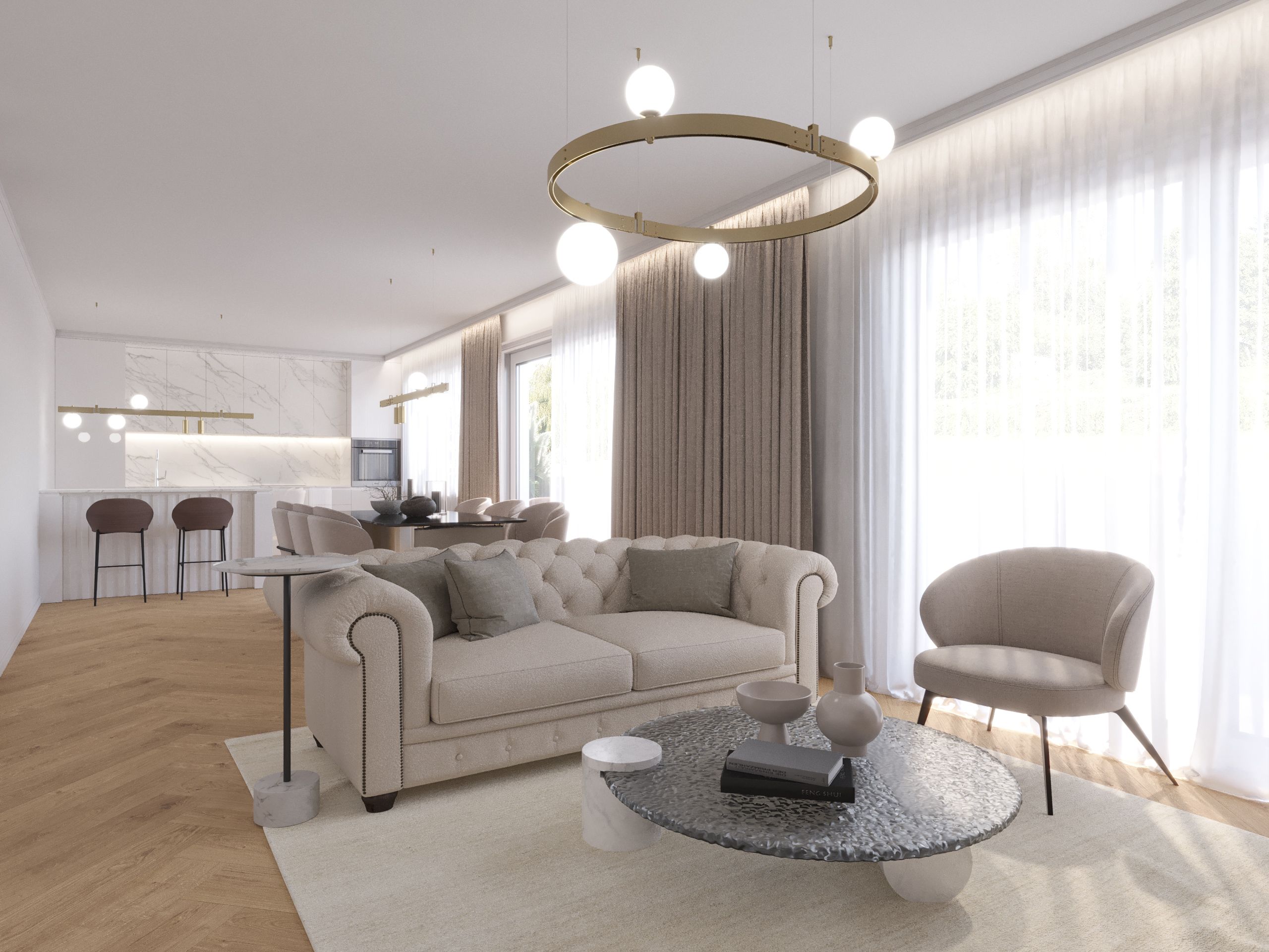 *3-Zimmer-Erdgeschosswohnung mit zwei Loggien und eigenem Garten*MONA RESIDENCE