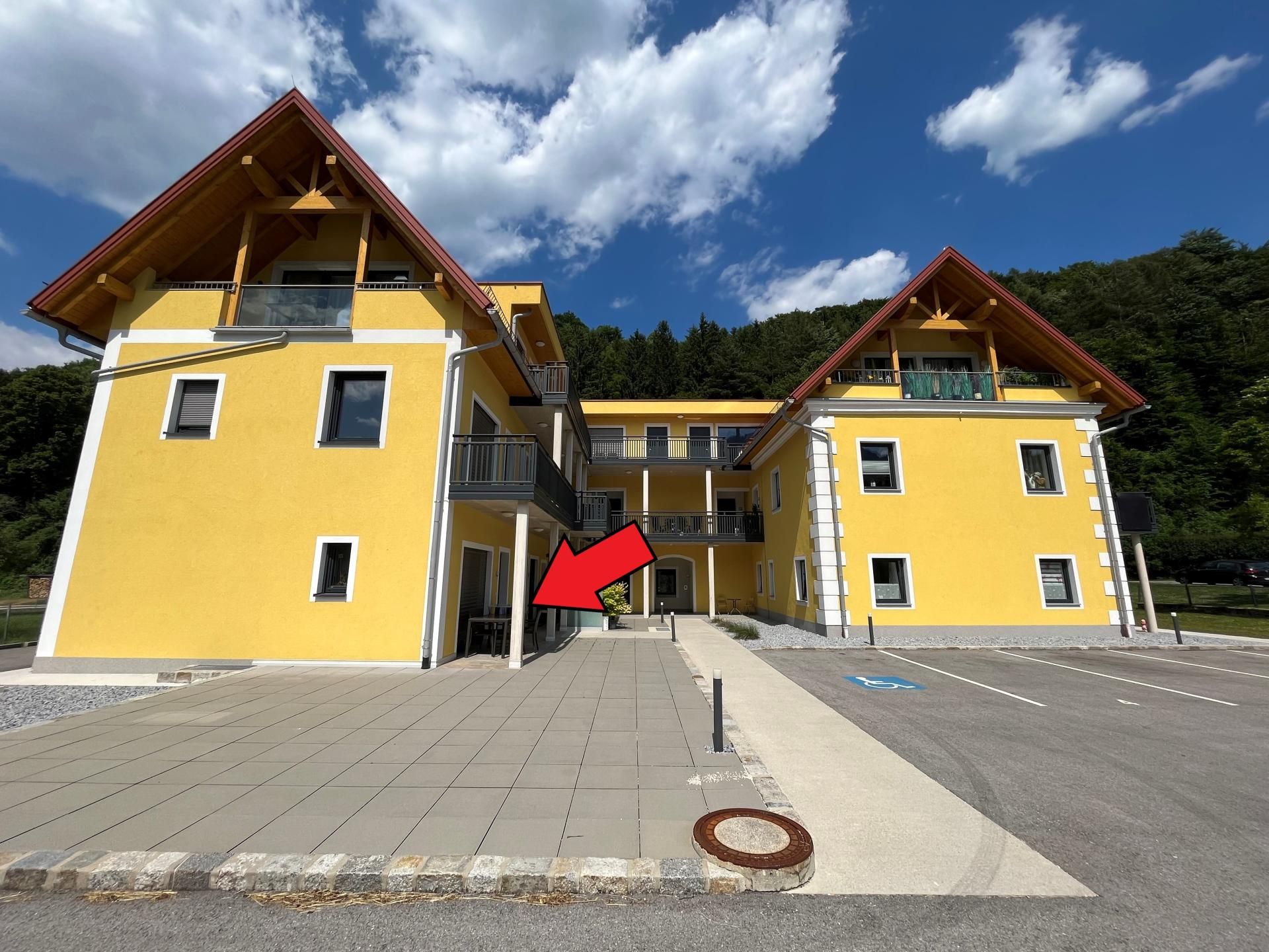 Singlewohnung im Erdgeschoß