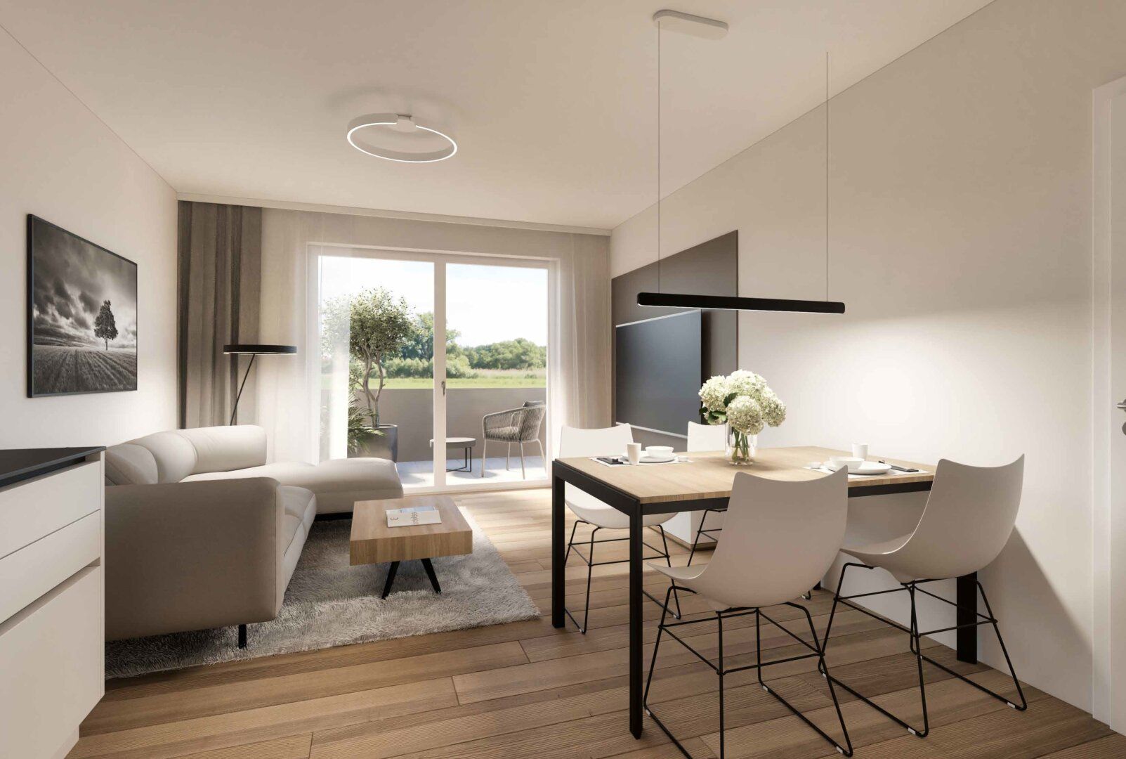 ERSTBEZUG! 2. Quartal 2026: Moderne 3-Zimmer-Wohnung mit Garten, Terrasse, Garage & Stellplatz in Attnang-Puchheim!