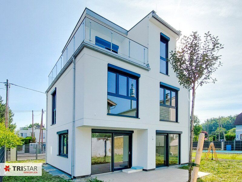 Moderne Eleganz: Erstbezugs-Einfamilienhaus mit Garten in 1220 Wien!