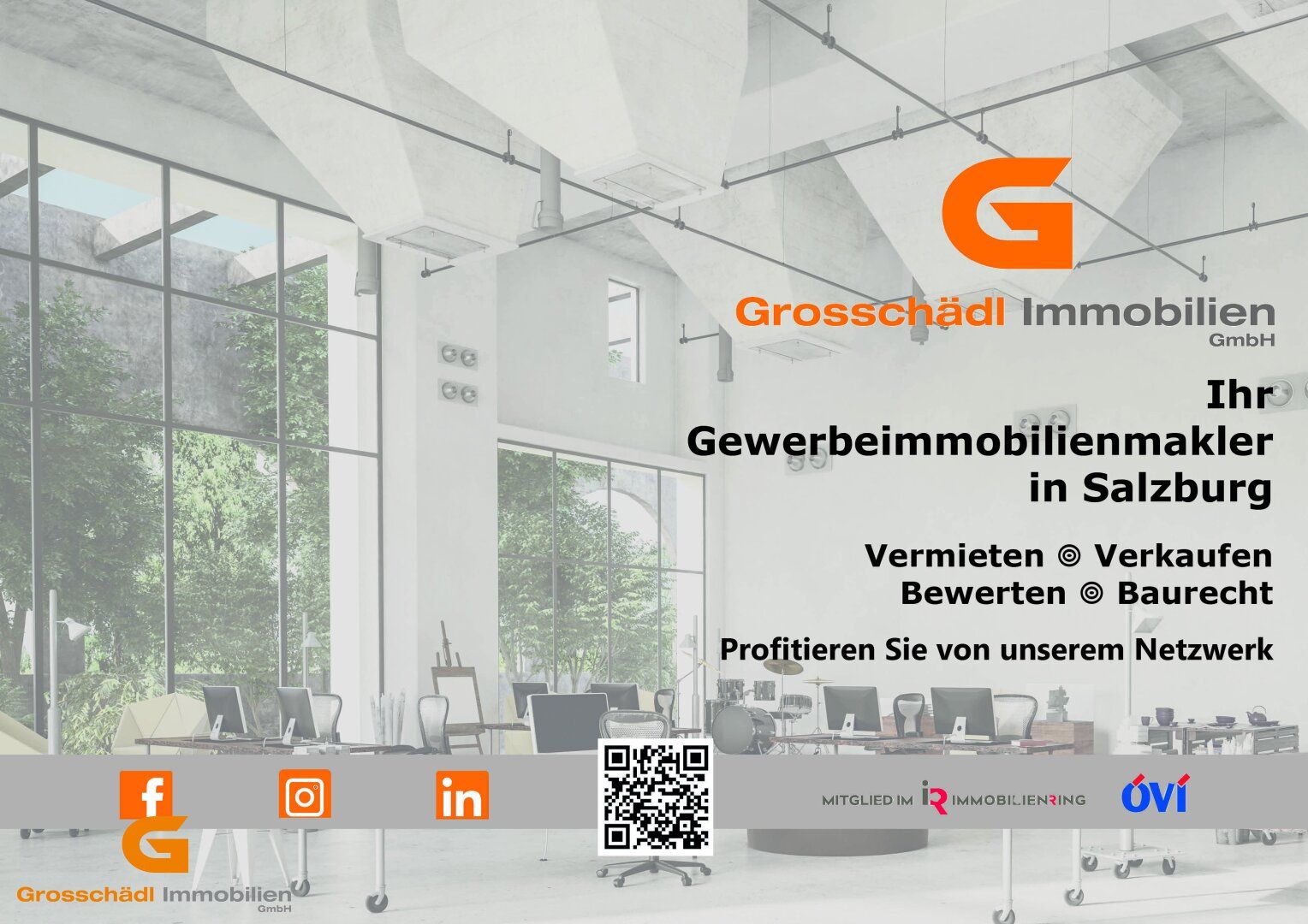 Büro Salzburg Stadt Parsch - Helle Fläche mit Technik & Komfort mieten - Ansicht 4
