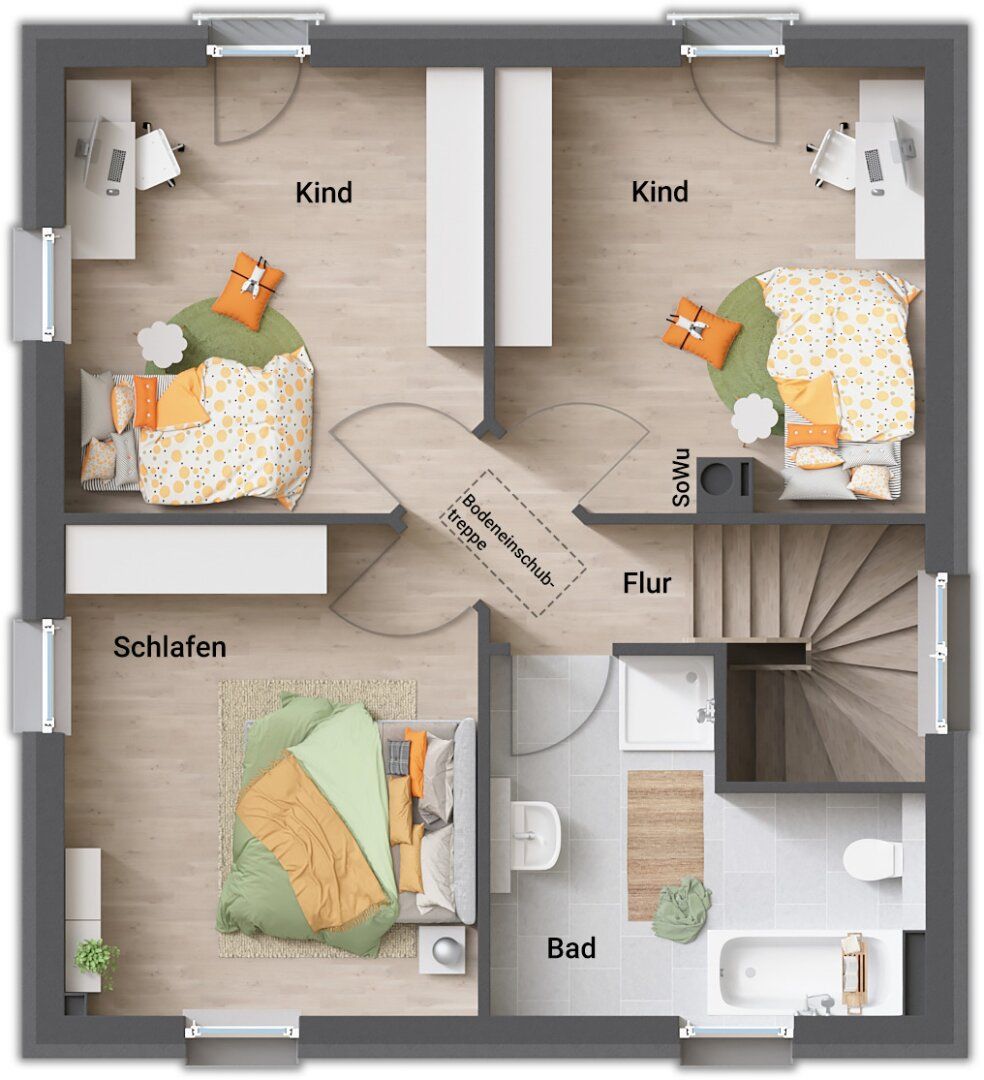 Modernes Niedrigenergiehaus in Nenzing: 4 Zimmer, Erstbezug, Top-Ausstattung! - Ansicht 2