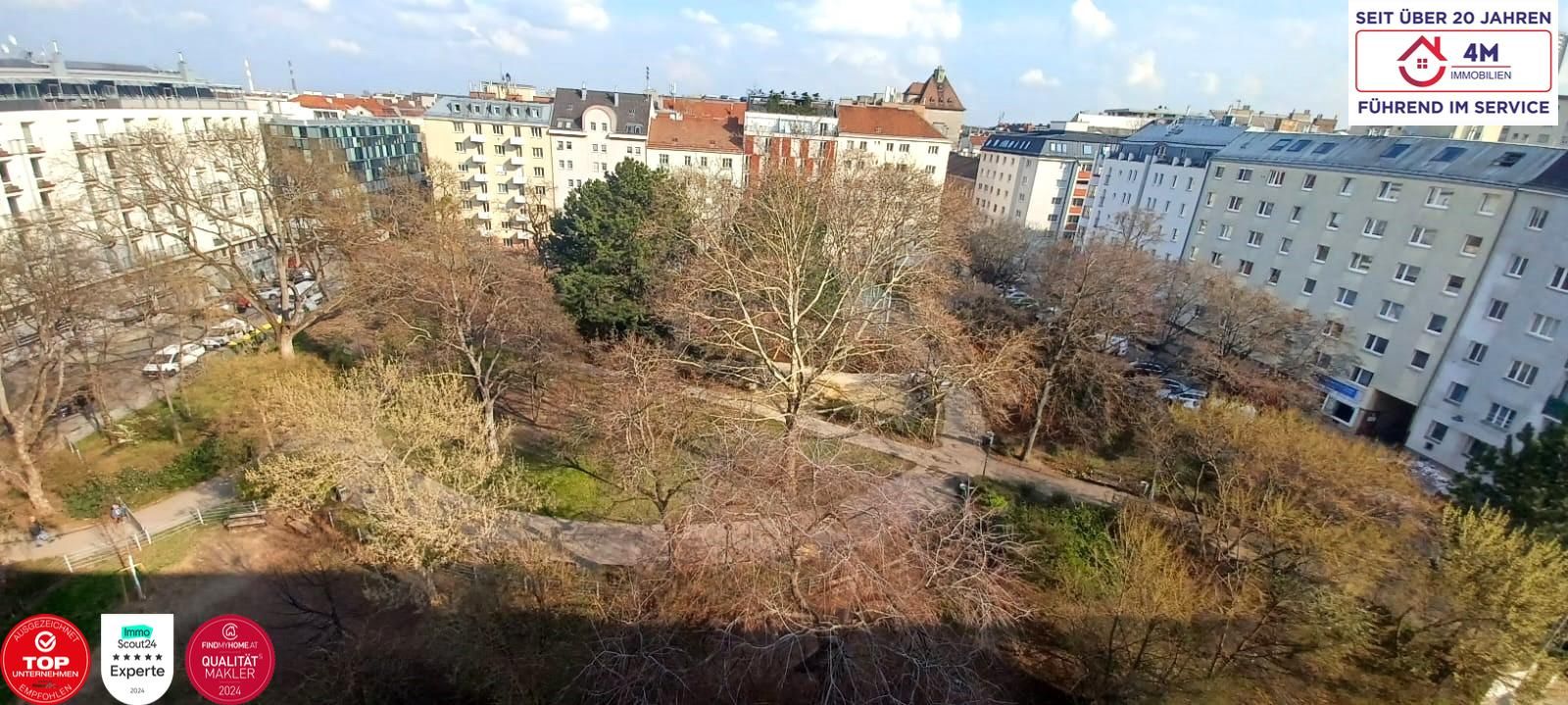    Sommer am Balkon genießen - Schnäppchen mit Blick über Wien