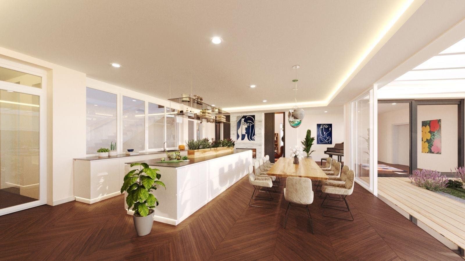 Architektonisches Juwel mit Panoramafernblick!