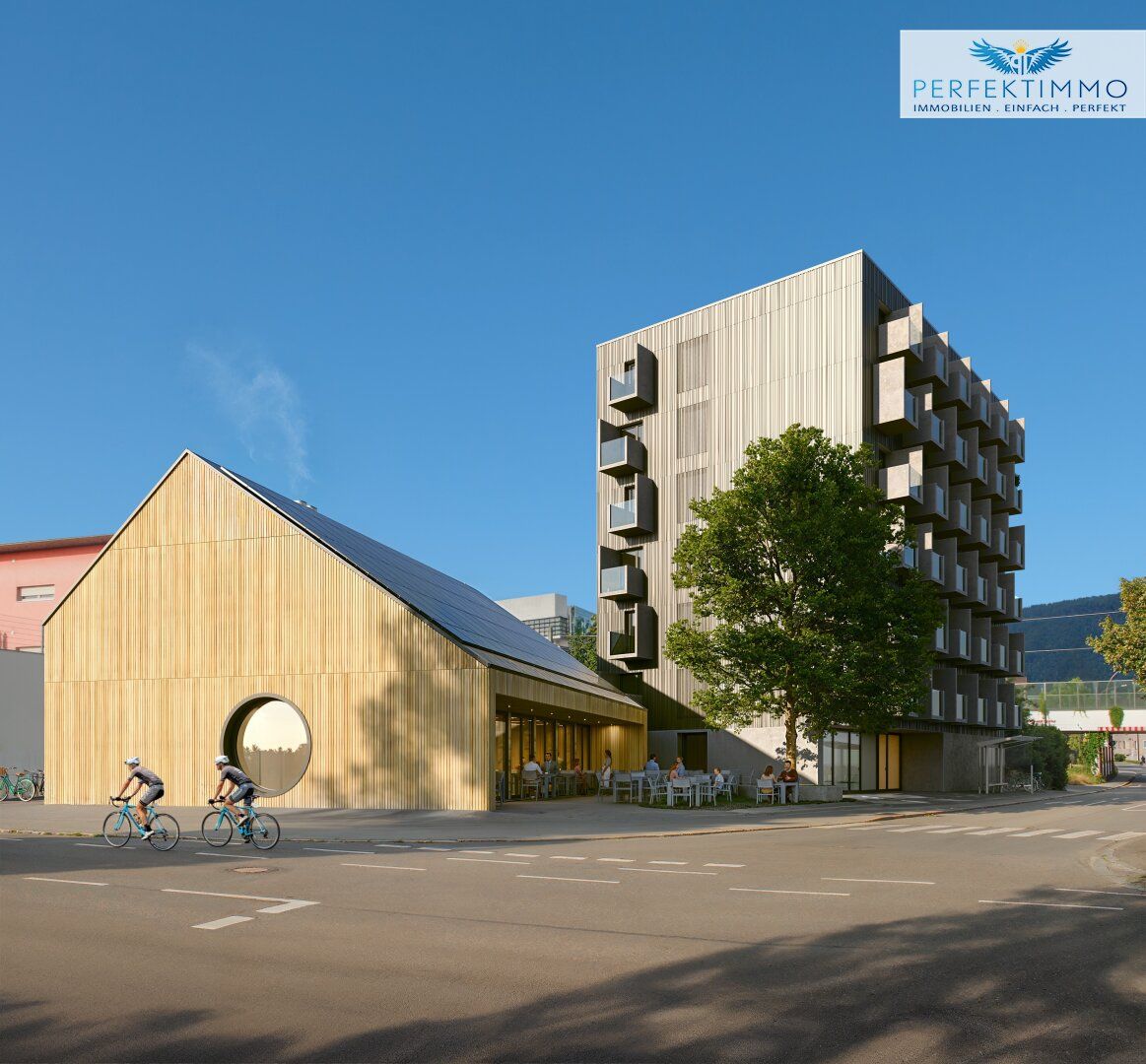 Neubauprojekt in Bestlage von Bregenz - Apartment Top 1 für Personal & Kurzzeitwohnen - Ansicht 6