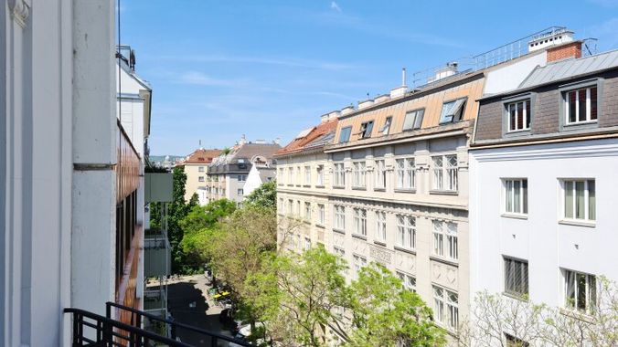 Aussicht straßenseitig