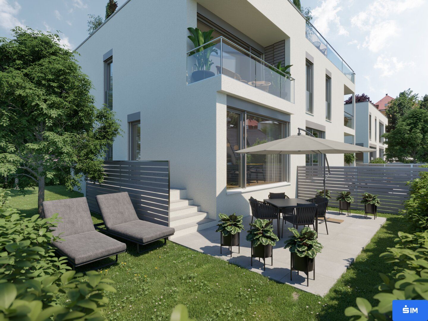 Noble Gardens: Luxuriöse Neubauten im Herzen von St. Peter
