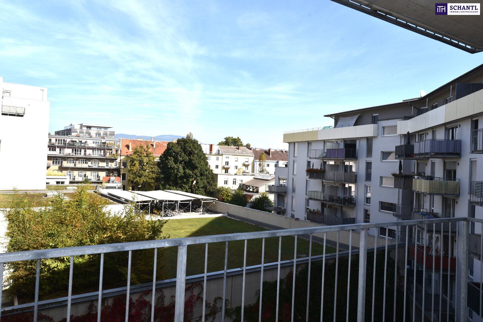 Miet-Wohnung in ruhiger Innenhoflage, mit einem sehr schönen Badezimmer und einem Balkon - in 8020 Graz - PROVISIONSFREI!