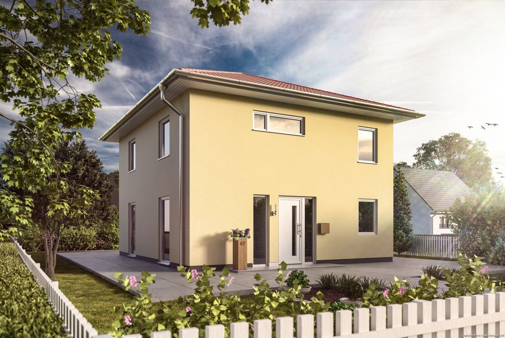 Neue Stadtvilla mit 126 m2 in Massivbauweise (Grundstück vorhanden) sucht einen Eigentümer