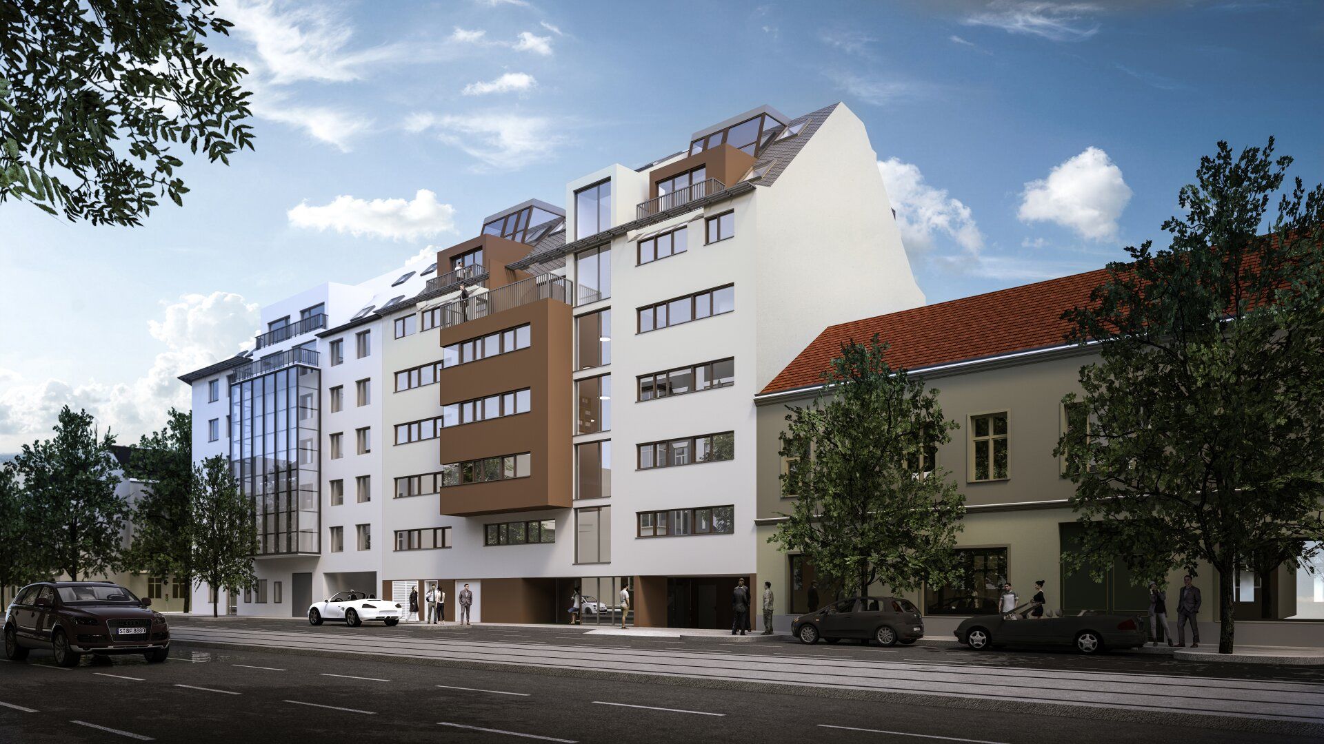 VORSORGEWOHNUNG - Helle, perfekt aufgeteilte 2 Zimmer Neubauwohnung nähe Donauzentrum! (TOP 24 - 5.OG)