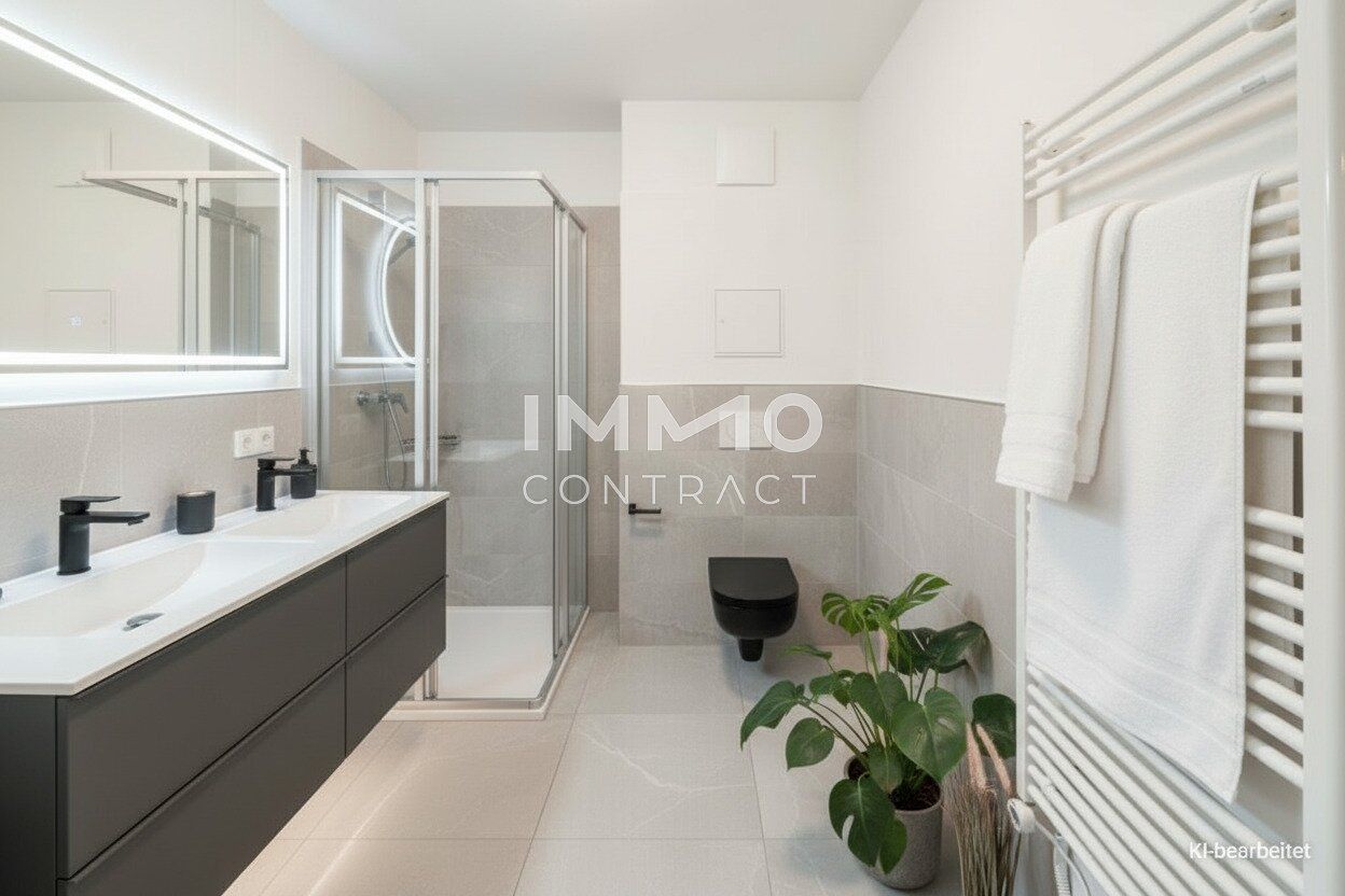 Provisionsfreier Erstbezug! 2-Zi Wohnung mit Balkon, Fußbodenheizung & Tiefgarage in Donaustadt