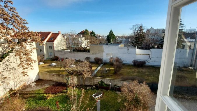 Ausblick von der Küche , ostseitig