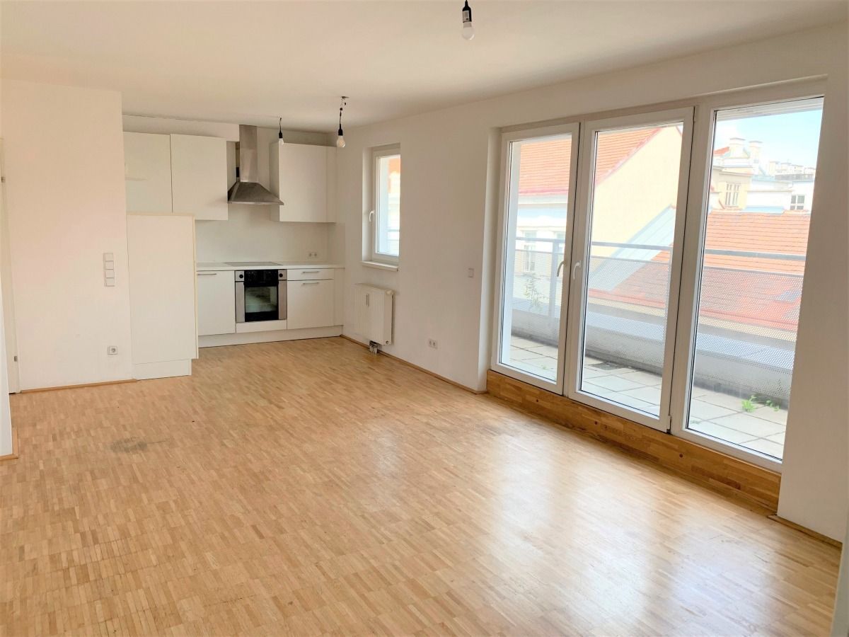 2-Zimmer-Dachgeschosswohnung mit Terrasse nahe Augarten - zu mieten in 1200 Wien