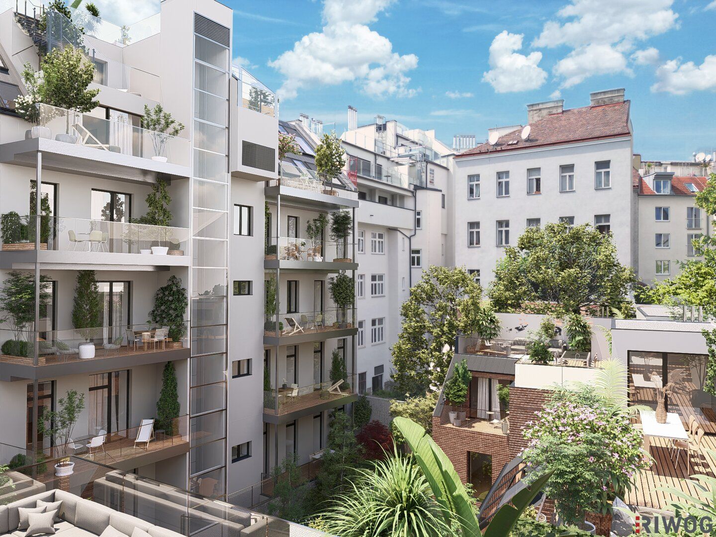GROHGASSE 10 | großzügige 2-Zimmer Altbauwohnung mit innenhofseitigem Balkon | Erstbezug nach Sanierung