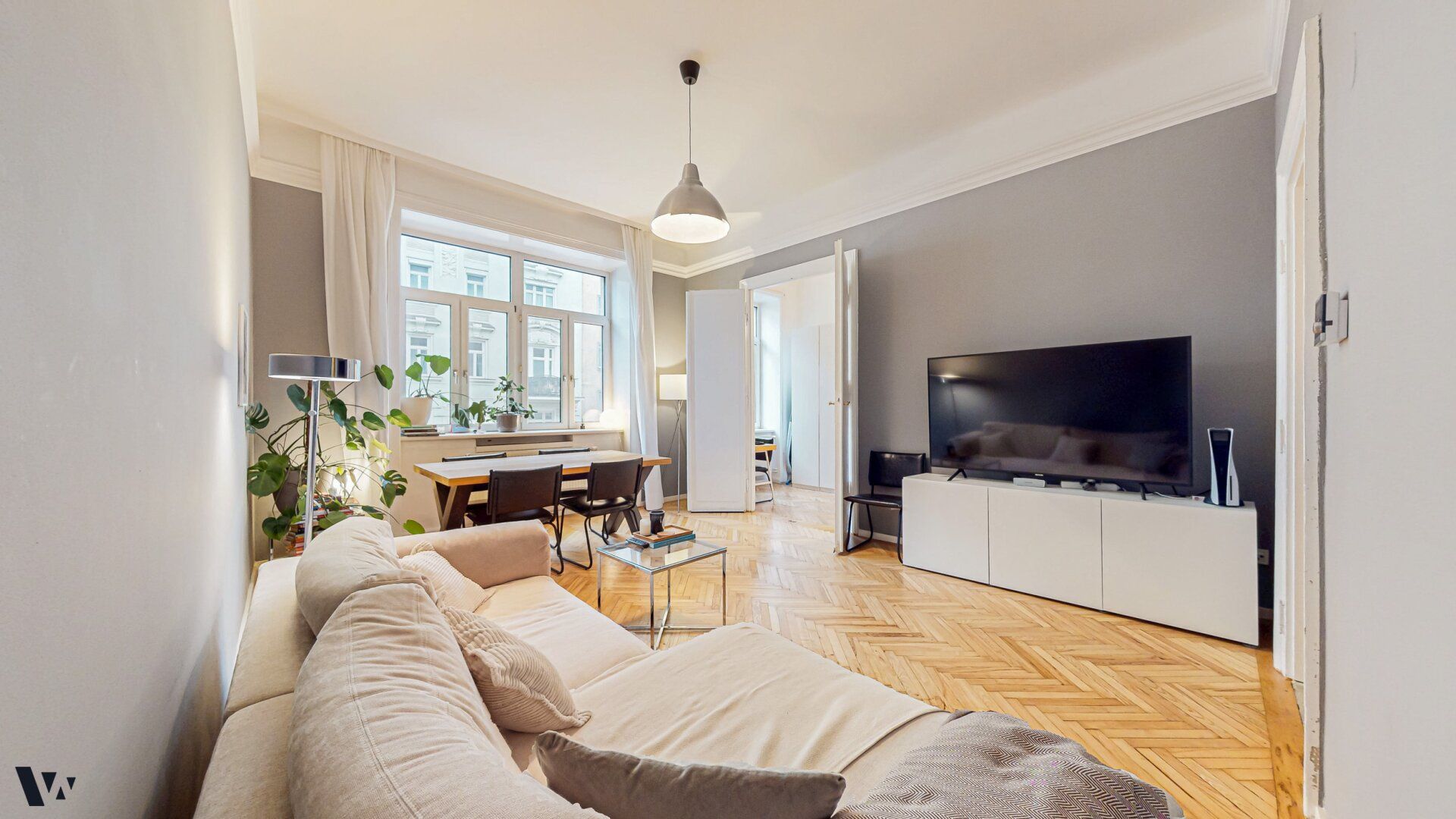 ALTBAUFLAIR IN 1090 WIEN | PERFEKT AUFGETEILTE 3-ZIMMERWOHNUNG