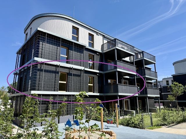 GRÜNE STADTVILLEN - 4 Zimmer mit Balkon - Sichtholz in der Wohnung! | Provisionsfrei!