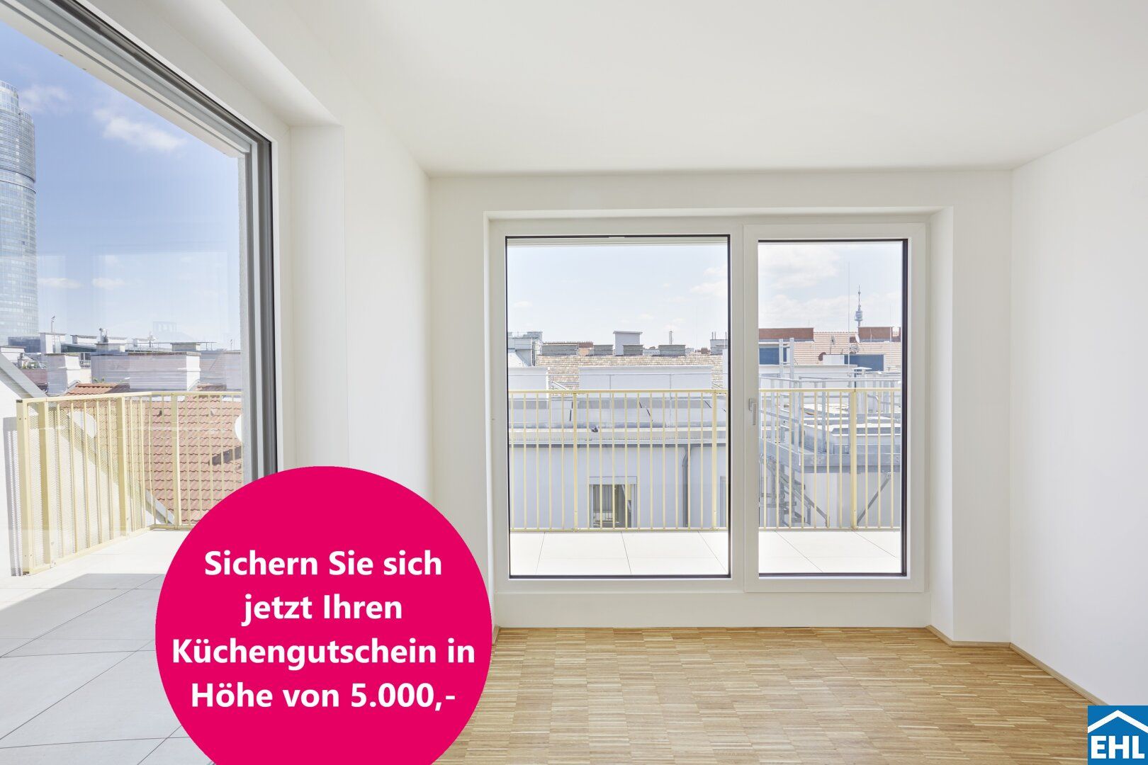 Vermarktungsstartaktion: Jetzt Küche sichern!