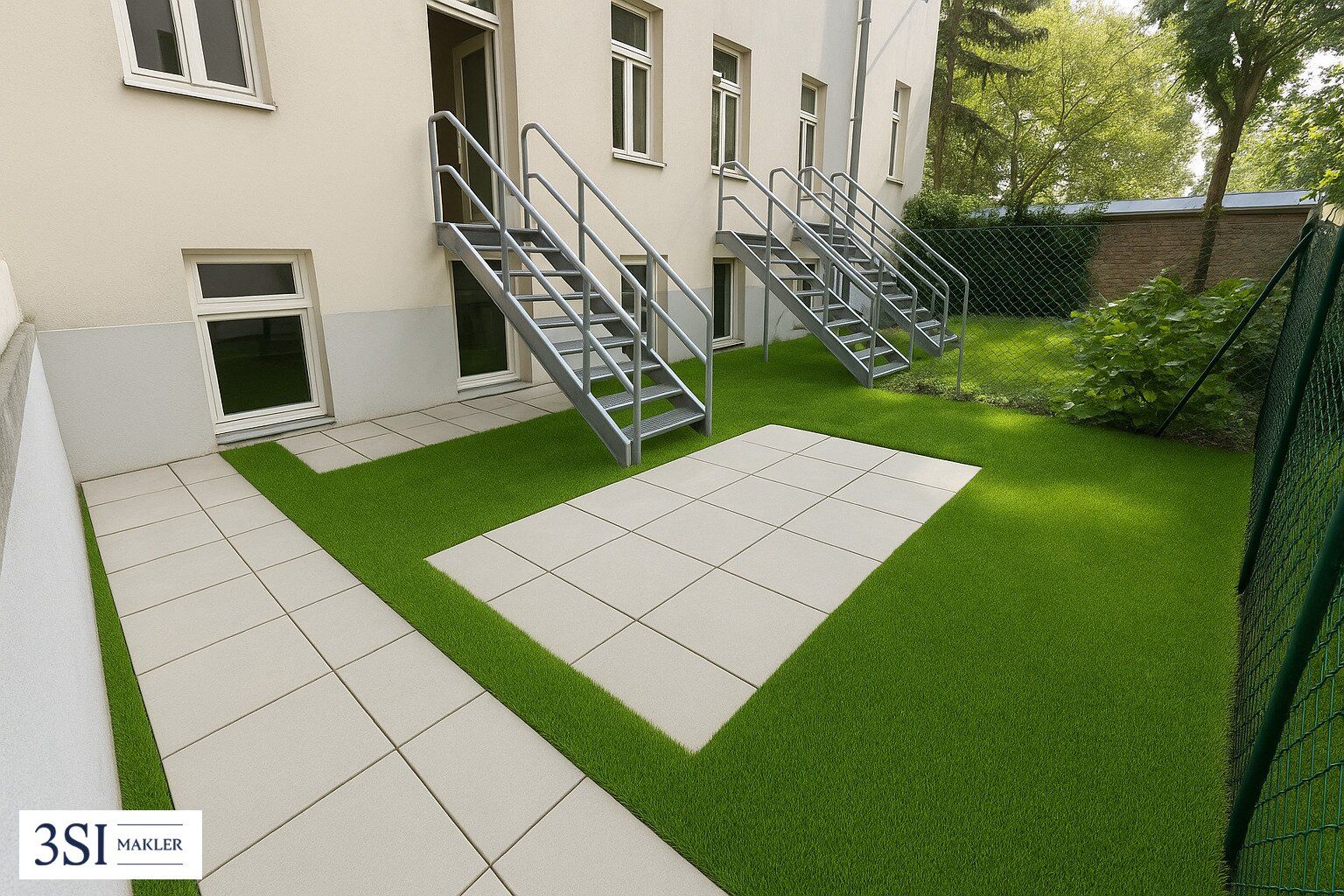 Elegante 2-Zimmer-Wohnung mit Eigengarten - in Top-Lage des 3. Bezirks
