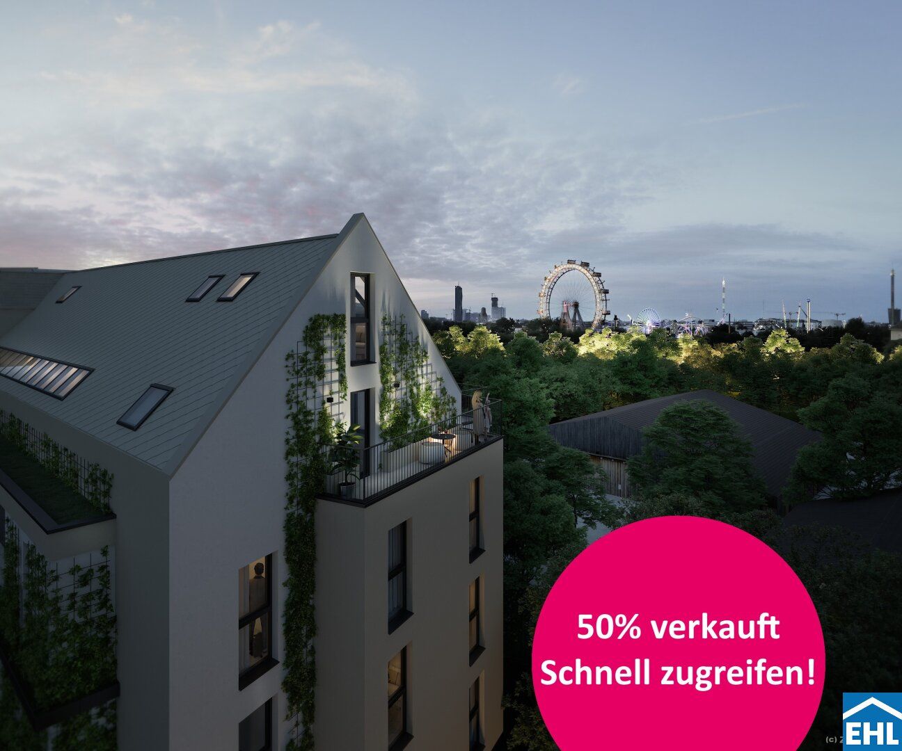 Exklusiver Wohnraum mit Ostausrichtung - grandiose Lage beim Prater!