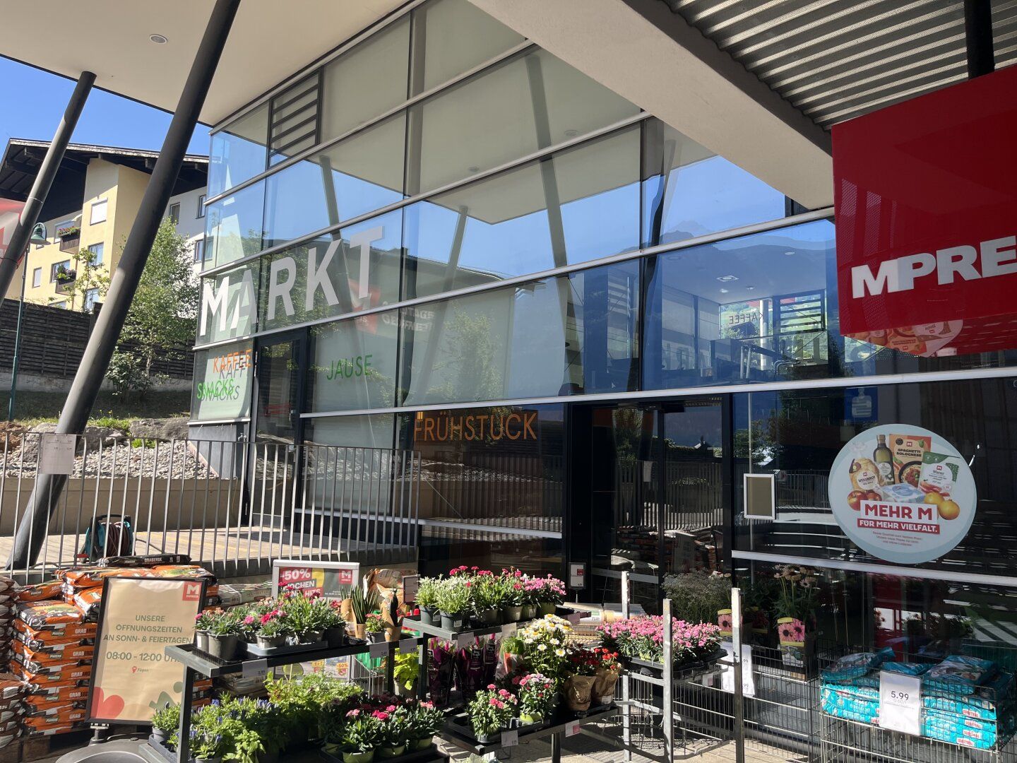 Freie Gastro-Shop Fläche direkt beim MPREIS in Fügen - Zillertal - Ansicht 2