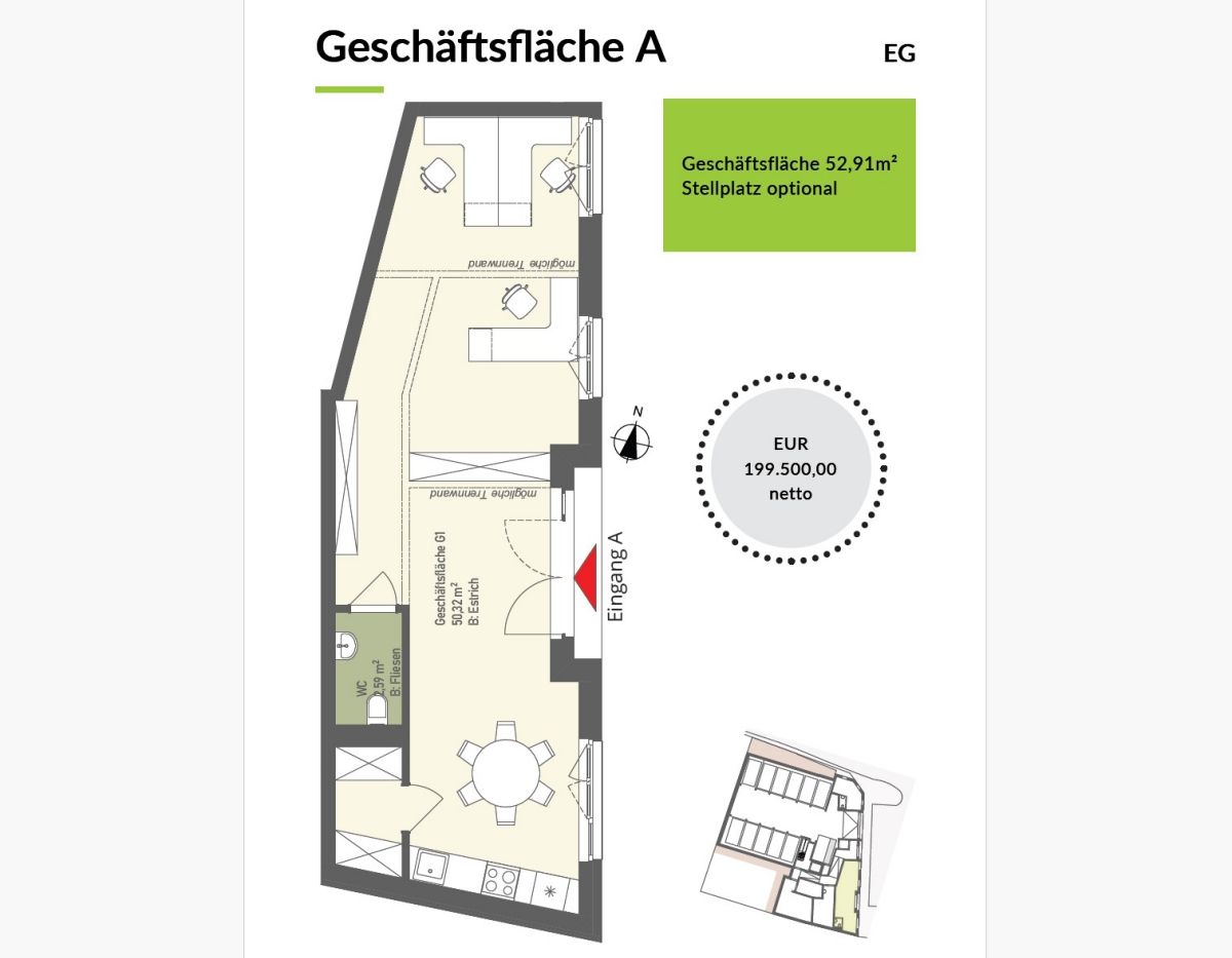 ++ Neubau GESCHÄFTSLOKAL ++ in Kritzendorf - Ansicht 3